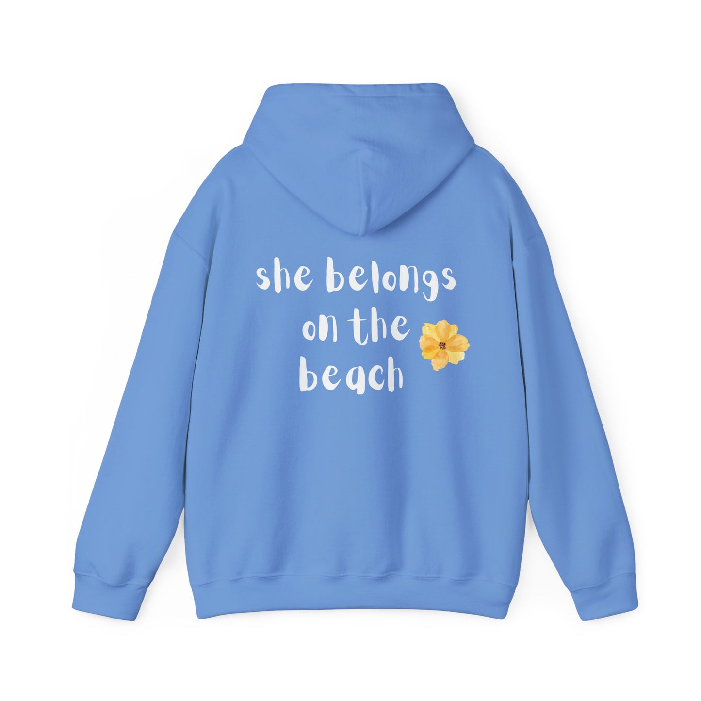 She Belongs on the Beach Hoodie