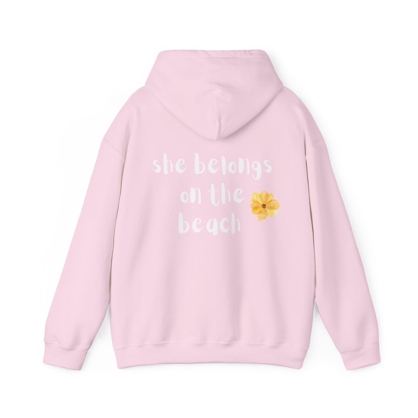 She Belongs on the Beach Hoodie