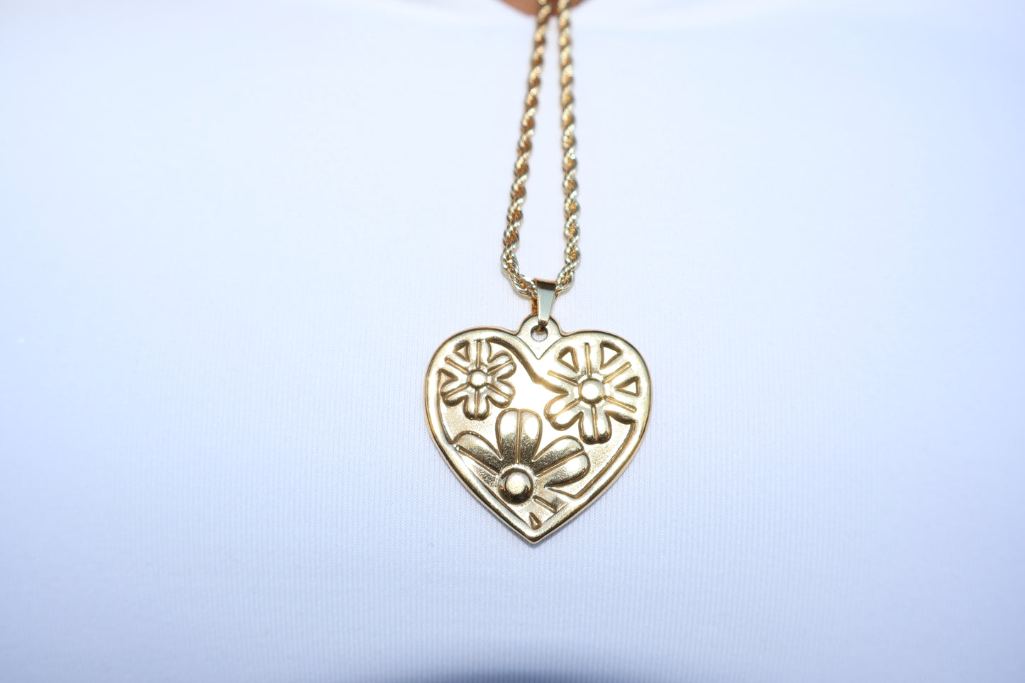 Golden Heart Necklace