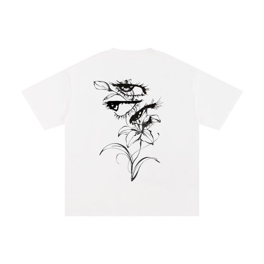 Blooming Eyes Unisex Pure Cotton T-Shirt