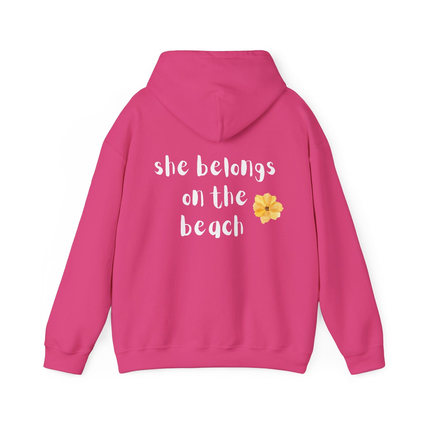 She Belongs on the Beach Hoodie