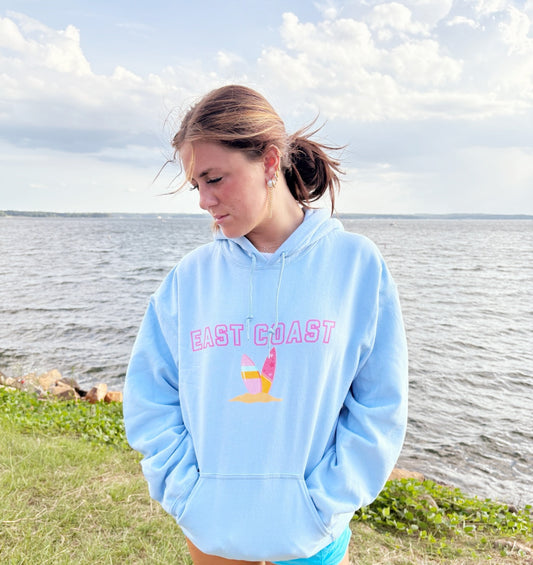 East Coast Vibes Hooded Sweatshirt