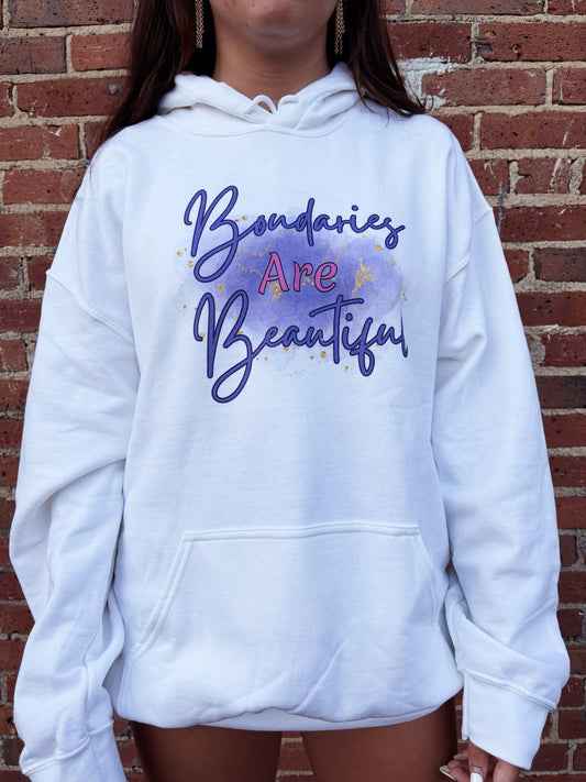Boundaries Are Beautiful Hoodie